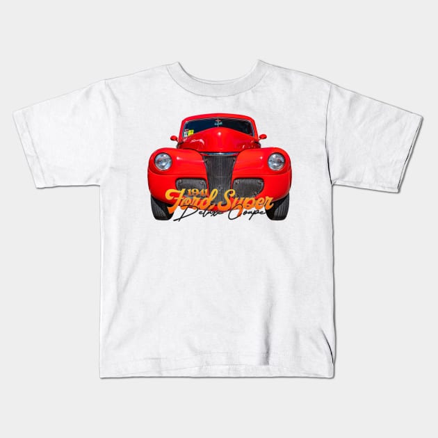 1941 Ford Super Deluxe Coupe Kids T-Shirt by Gestalt Imagery